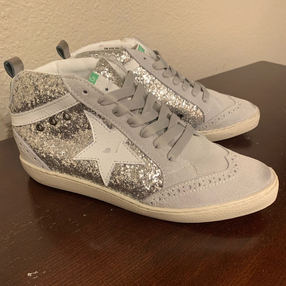 Freebird by Steven Glitter Star Sneakers